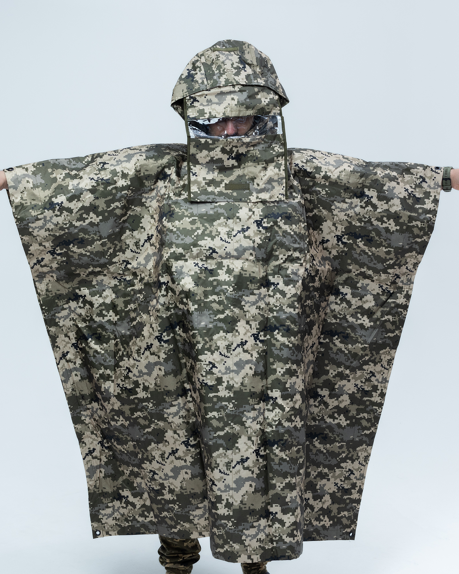 Anti-Thermal Imaging Poncho Model Pixel 1 - Image 5