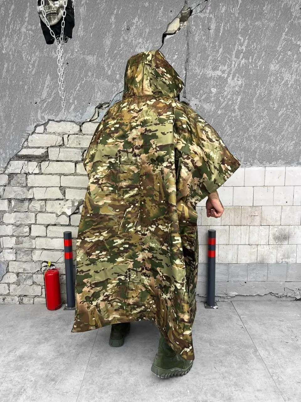Anti-Thermal Cloak-Poncho for Drones Wood L54 - Image 2