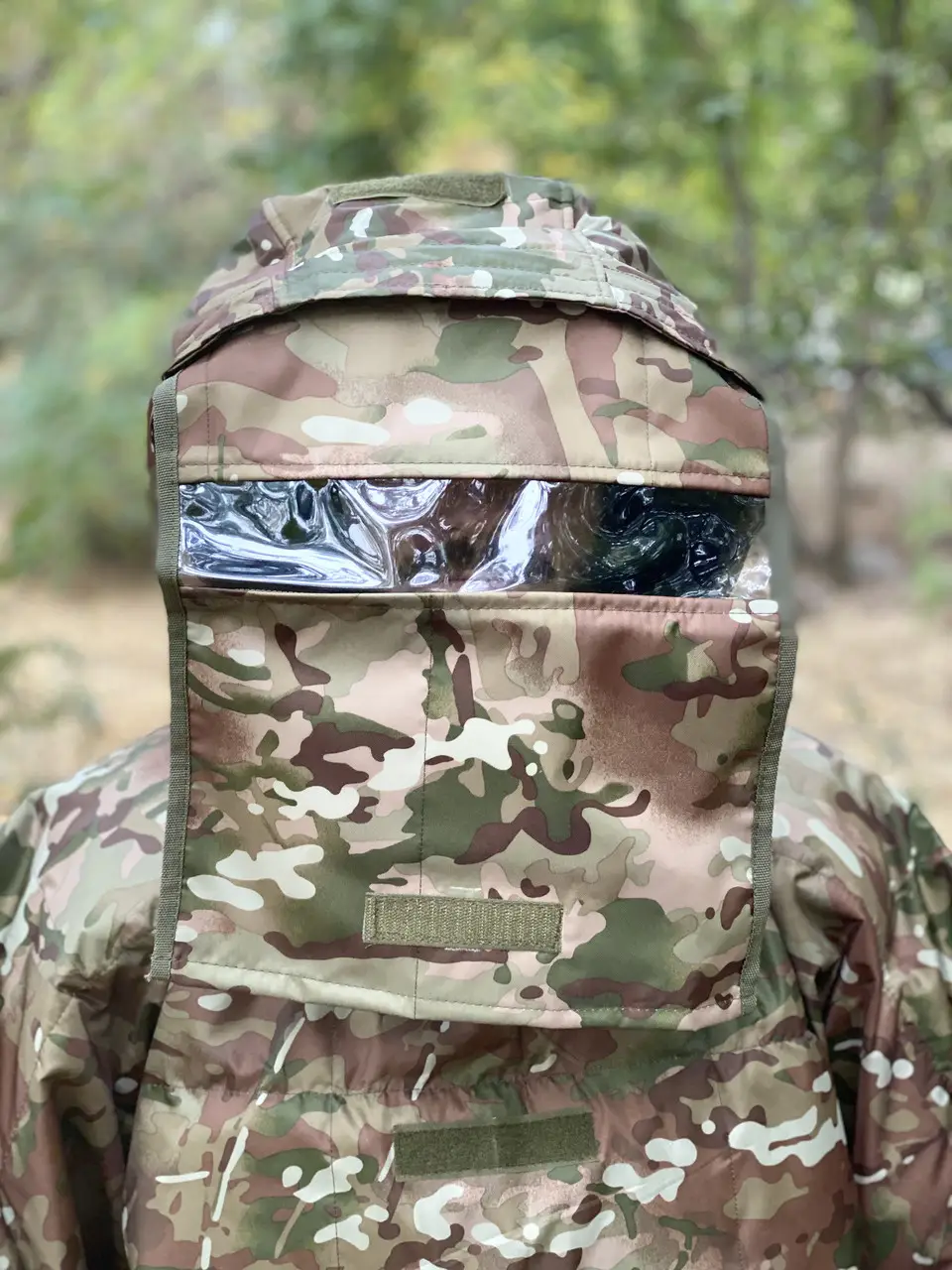 Anti-Thermal Cloak-Poncho for Drones Wood L54 - Image 3