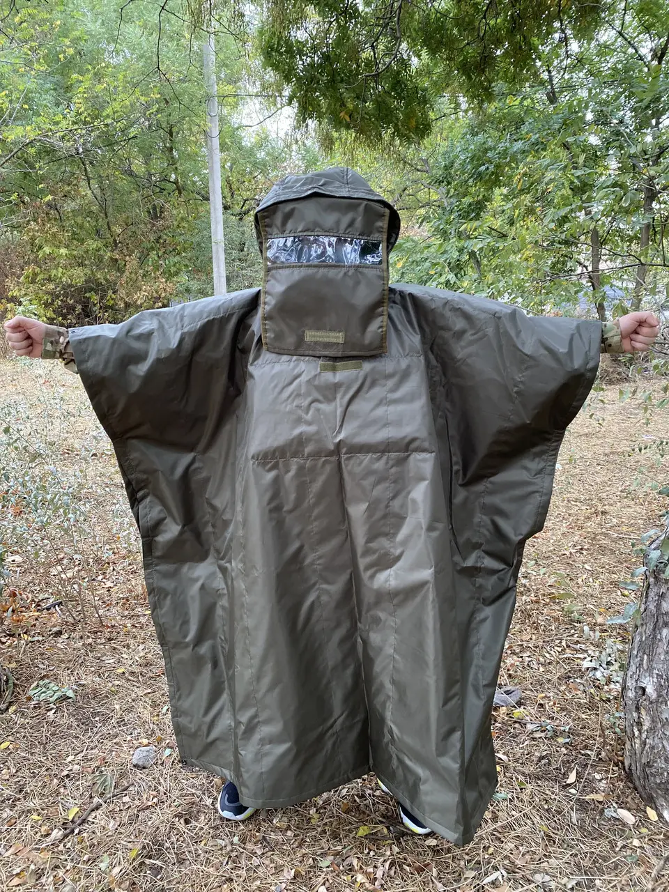 Anti-Thermal Cloak-Poncho for Drones Wood L54 - Image 7