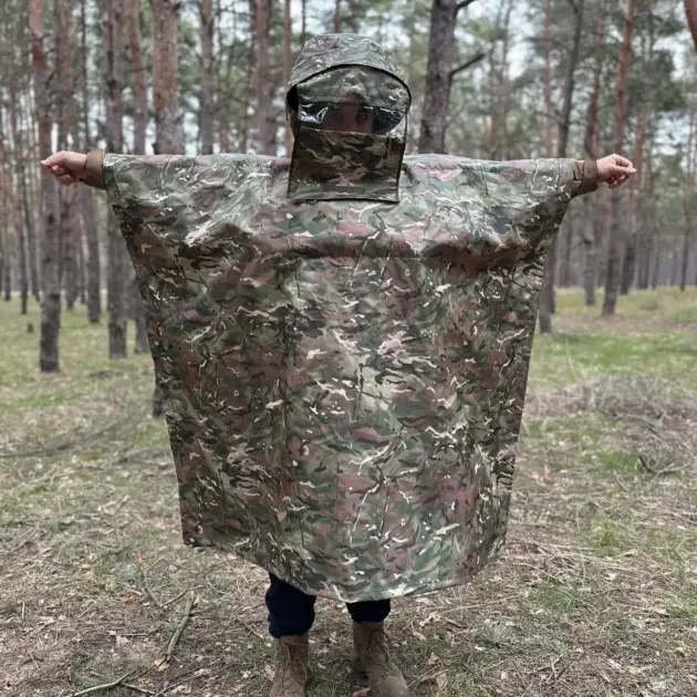Anti-Thermal Imaging Poncho Model Multi 1