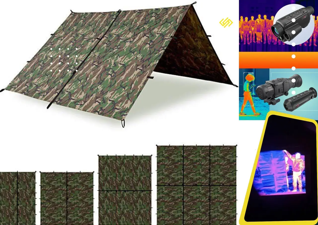 Pro 1 Thermal Imager and Drone Protection Tent, Anti-Thermal Cloak for Drone Defense - Image 7