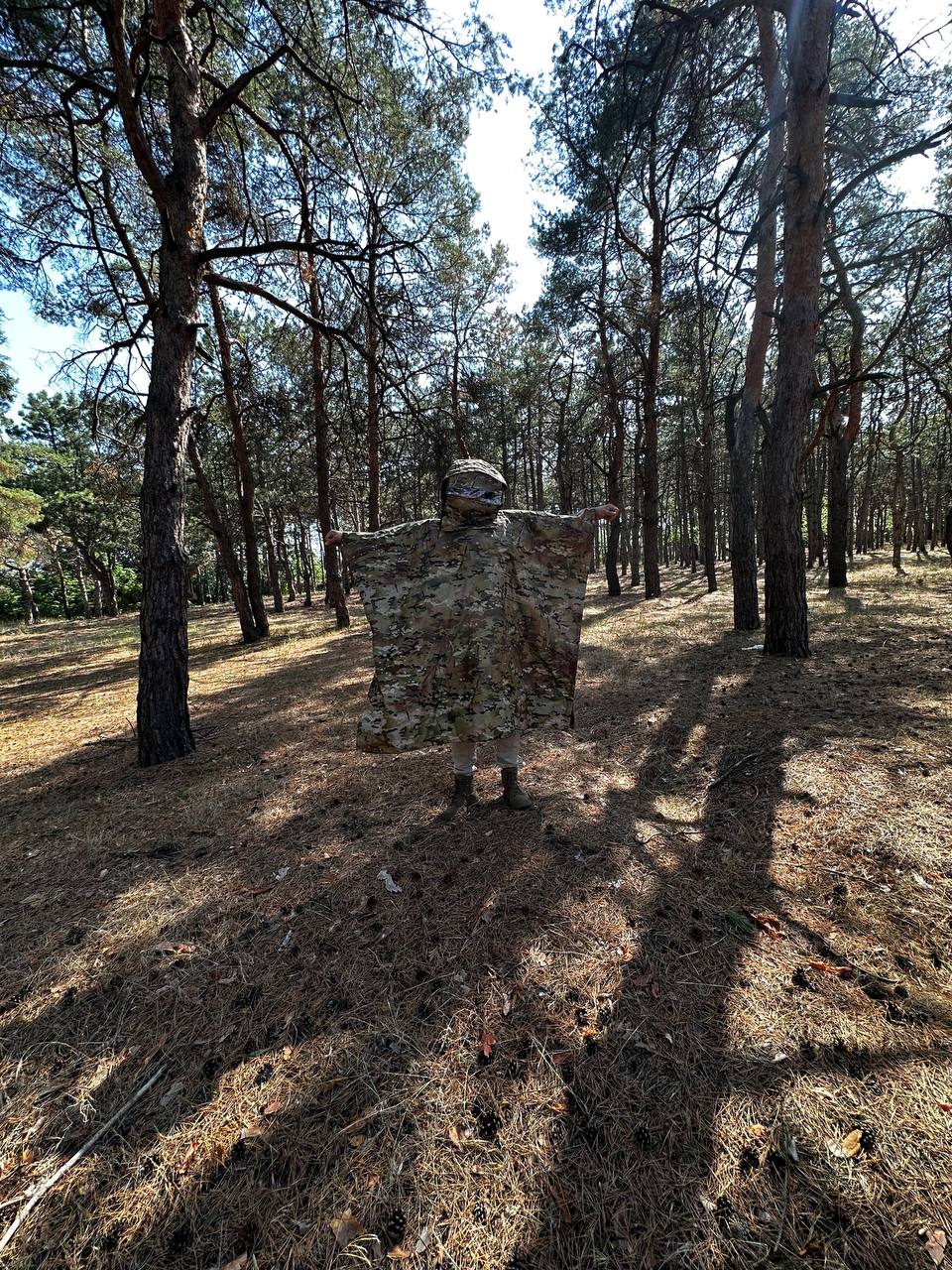 Anti-Thermal Cloak-Poncho for Maximum Camouflage - Image 2