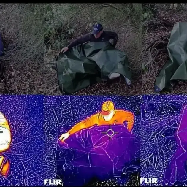 Modular Three-Layer Tarps with Anti-Thermal Imaging Protection